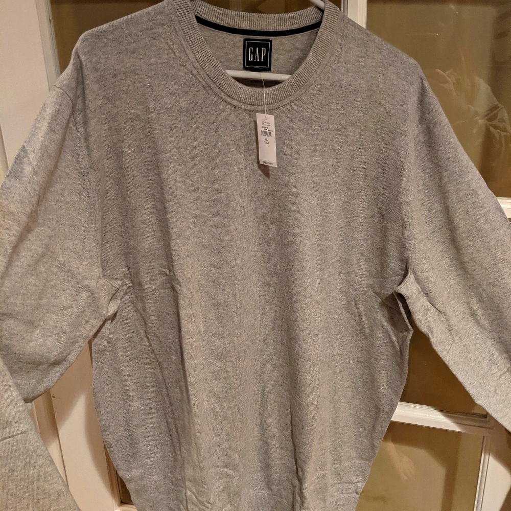 NWT Mens Gap Grey Sweater Size XL